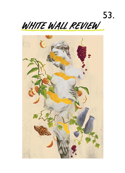 Cover for White Wall Review Issue 53 (published by TMU).