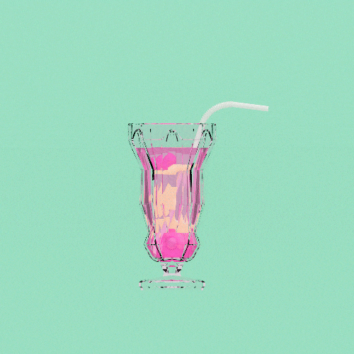 3/3 series of motion illustrations based on songs by transgender artists. Song: "popstar love" by in love with a ghost